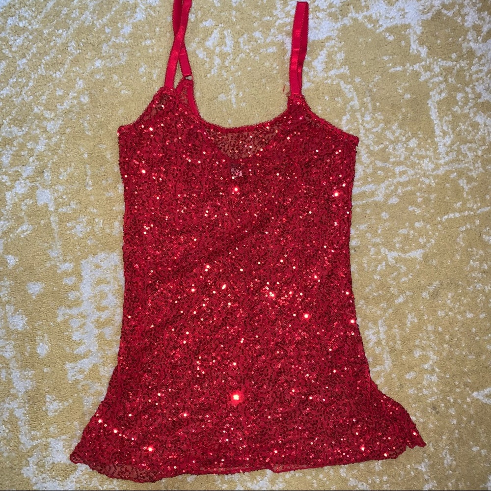 Sequins camisole size large